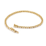 Chaumet Bracelet Ligne 1.20 Carats Diamants Or Jaune 18 Carats