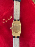 Montre Dame Cartier Baignoire Allongée Moyen Modèle Or Jaune 18 Carats