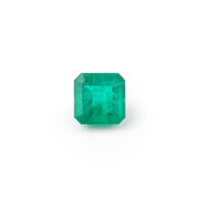 2.73 Carats Square Cut Brazilian Emerald (GEM Paris Certificate)