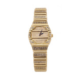 Montre Piaget “Polo” Full Diamonds Or Jaune 18 Carats
