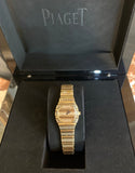 Montre Piaget “Polo” Full Diamonds Or Jaune 18 Carats