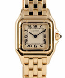 Montre Cartier Panthère Femme Or Jaune 18 Carats