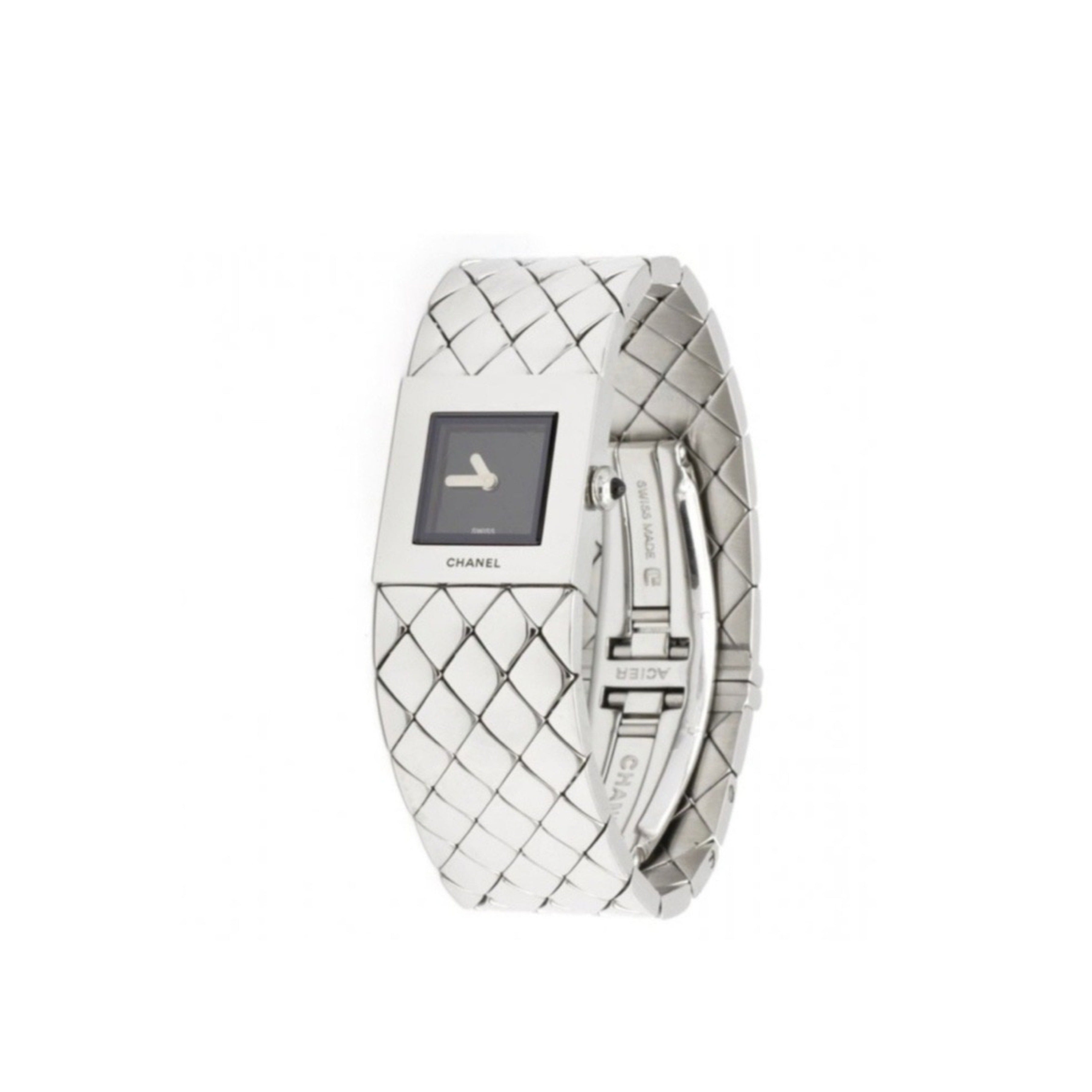 Chanel Matelassee Stainless steel Ladies Watch