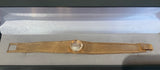 Montre Oméga Vintage Ruban Or Rose 18 Carats