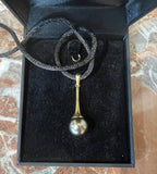 Pendentif Perle de Tahiti Or Jaune 18 Carats