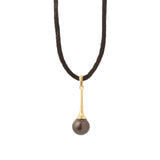 Pendentif Perle de Tahiti Or Jaune 18 Carats