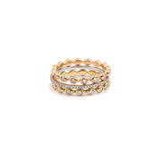 Djula Diamond 18 Carat Yellow Gold White Gold Rose Gold Mix&Match Wedding Rings Trio