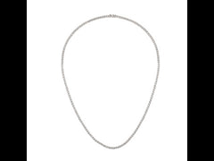 Collier Rivière Diamants 10.15 Carats Or Gris 18 Carats
