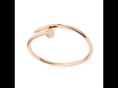 Bracelet Cartier Juste Un Clou Diamants Or Rose 18 Carats