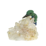 Gübelin Martin Pêcheur Azur Malachite Cristal de Roche
